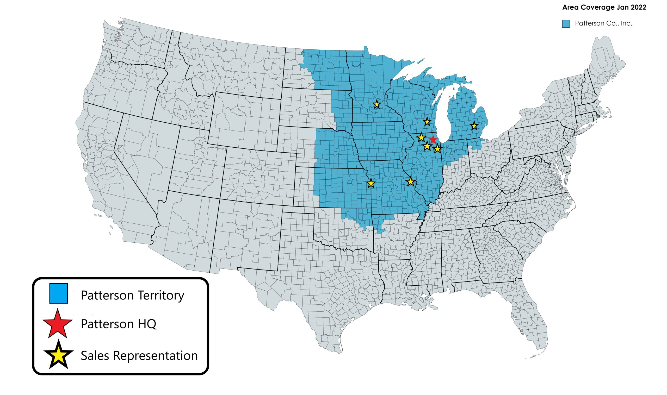 Patterson - Jan 2022 PCI serves 11 Midwestern states.